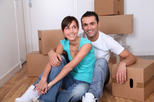 Furniture delivery and loading in central London