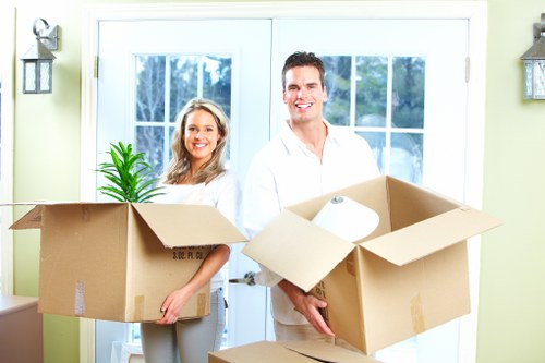 Transporting furniture with a man and van in central London